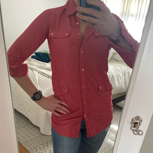 AG Cotton Button Down size Small - Picture 5 of 6